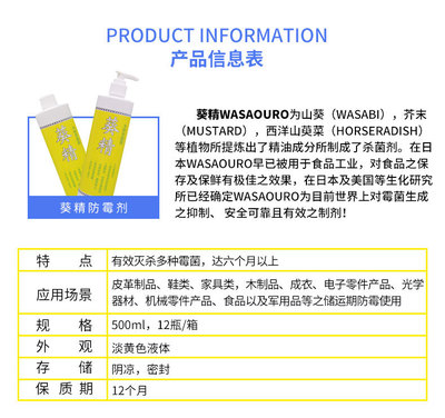 葵精防霉劑 —— 銘鎧防霉抗菌的專業守護者