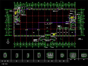 CAD建筑施工圖紙 工廠平面設計與全屋定制資源整合
